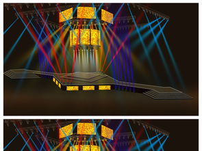 創(chuàng)意舞臺燈光效果圖設計指南與素材資源
